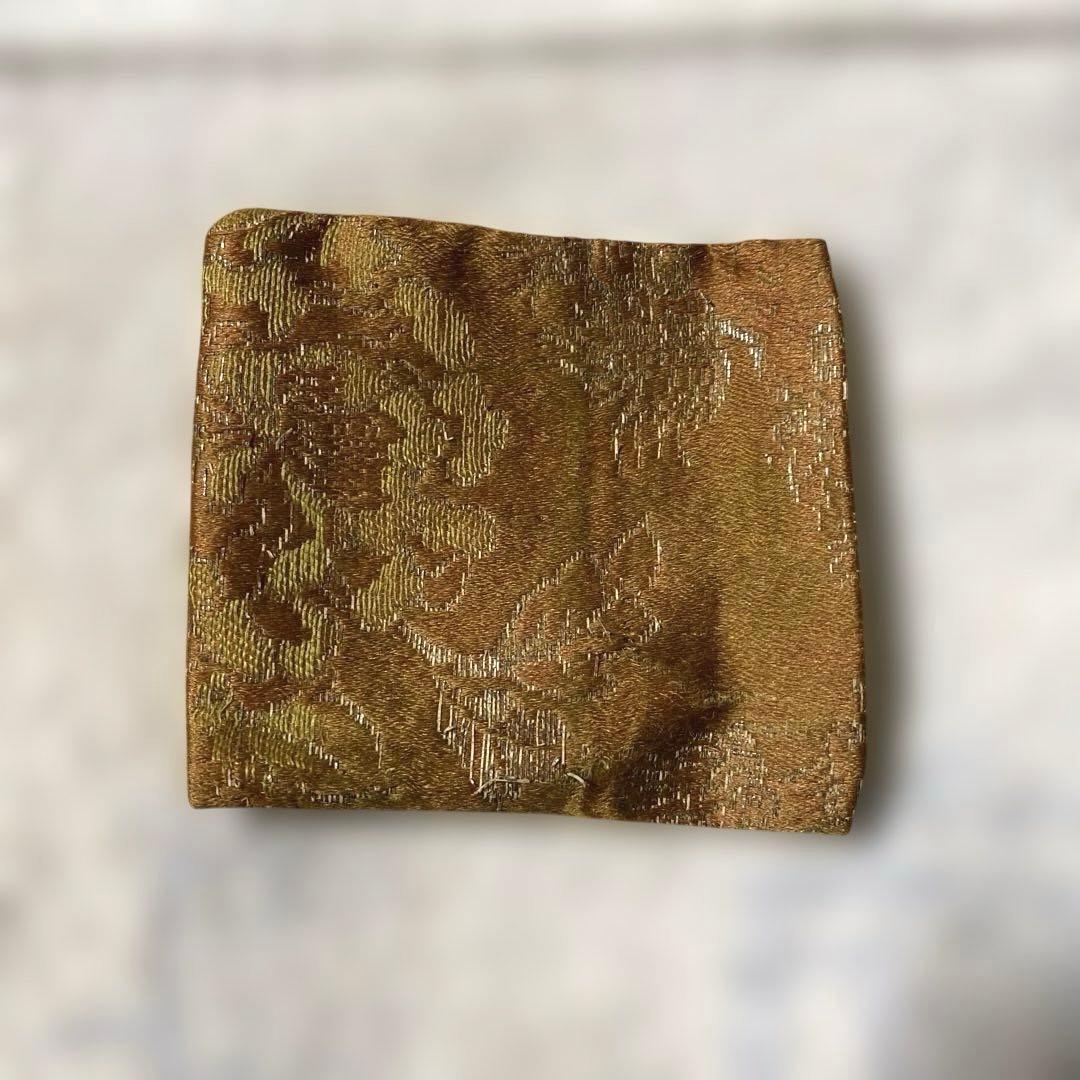 B-20 鍔　武具　刀装具　銅製　鍔袋•木箱付き　アンティーク　美術品　工芸品