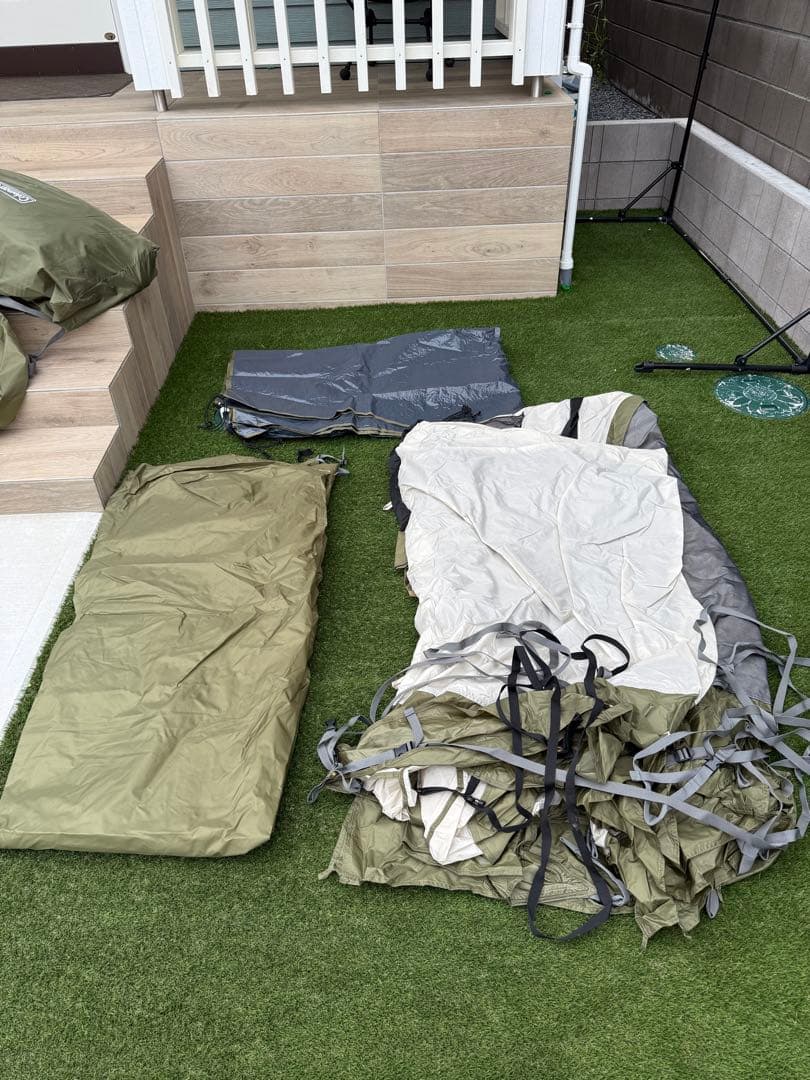 Coleman トンネル2ルームハウスLDX オリーブ　スタートパッケージ