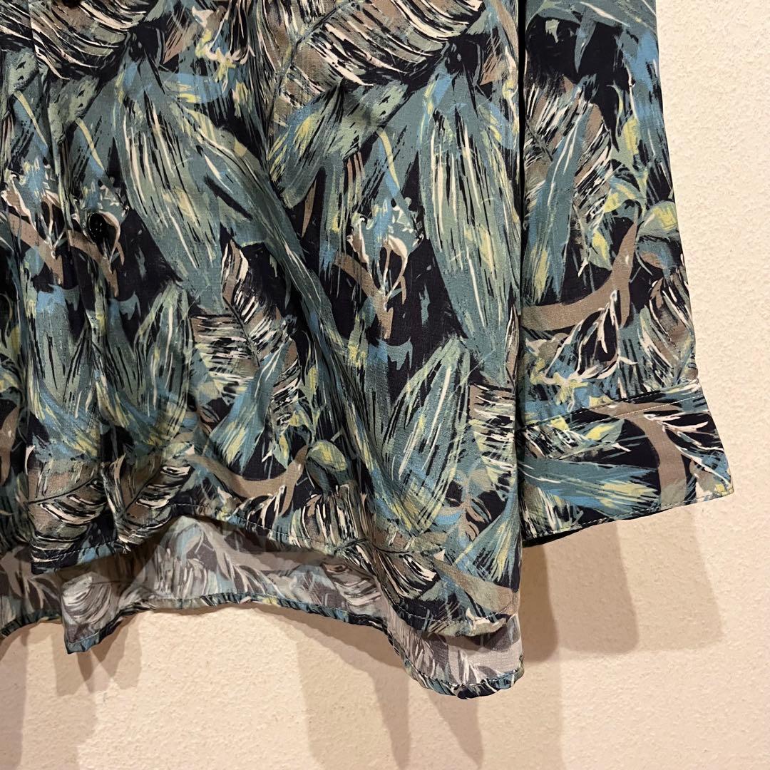 Maison Special 23ss ボタニカルプライムオーバーシャツ