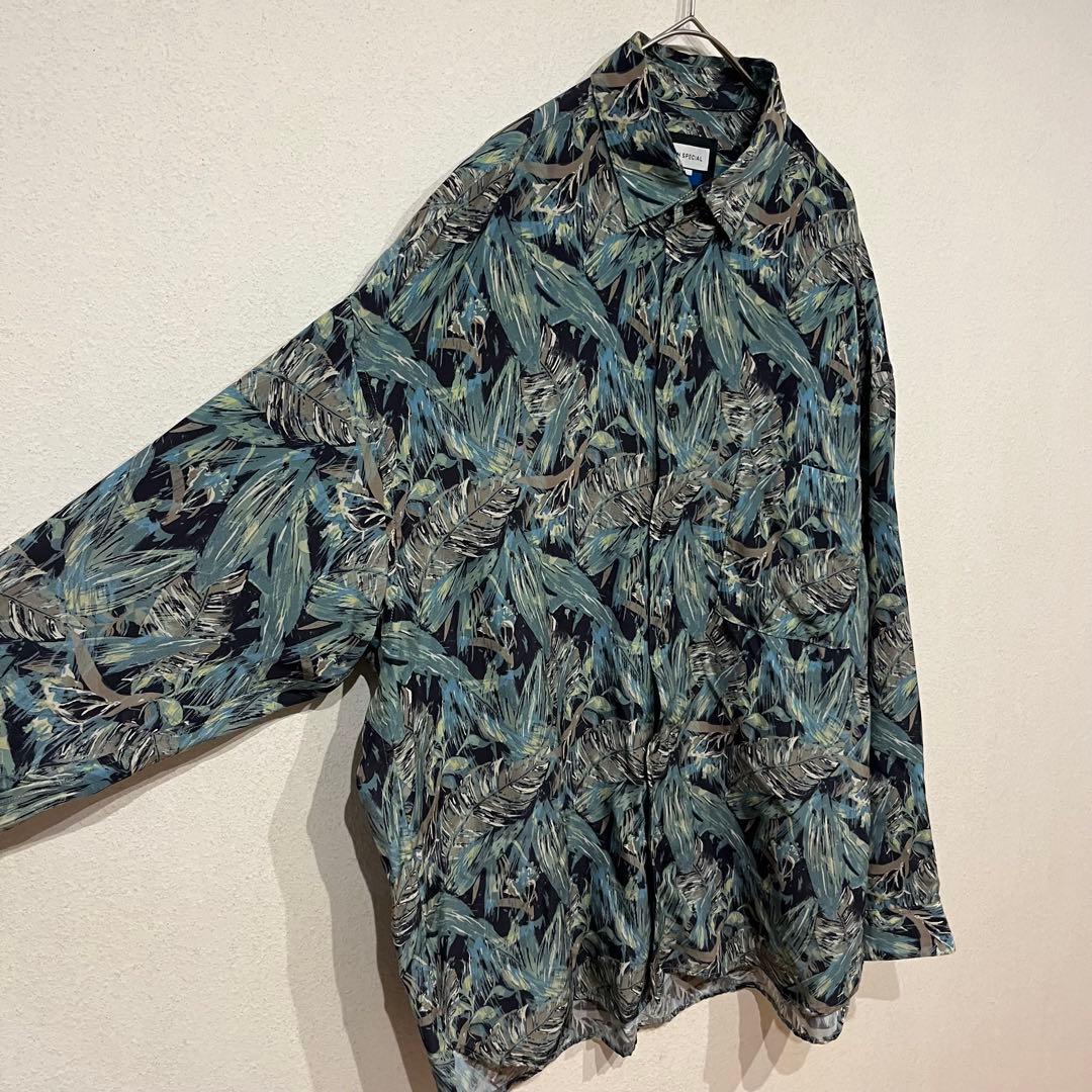 Maison Special 23ss ボタニカルプライムオーバーシャツ