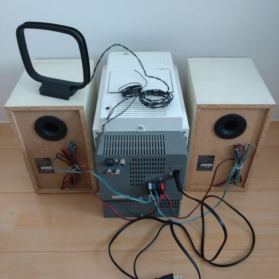 ワケあり】Panasonic SDステレオシステム SC-PM730SD 白