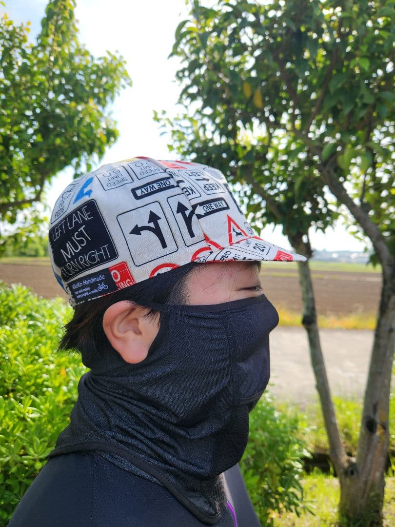 ☆サイクルキャップ☆【No.115】ブルドッグ(パープル)