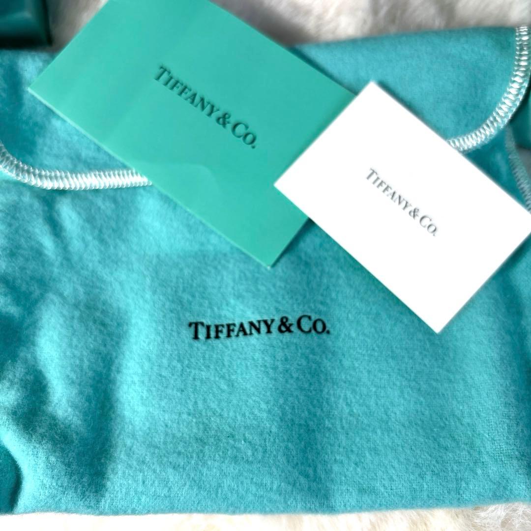 ✨美品✨ティファニー　TIFFANY＆CO　キーケース　レザー　ブルー　シボ革