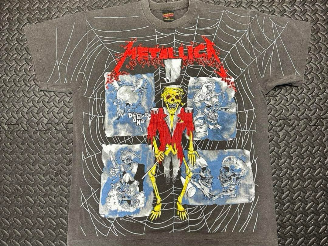 深瀬着用 METALLICA spiderTシャツ ビンテージ - メルカリ