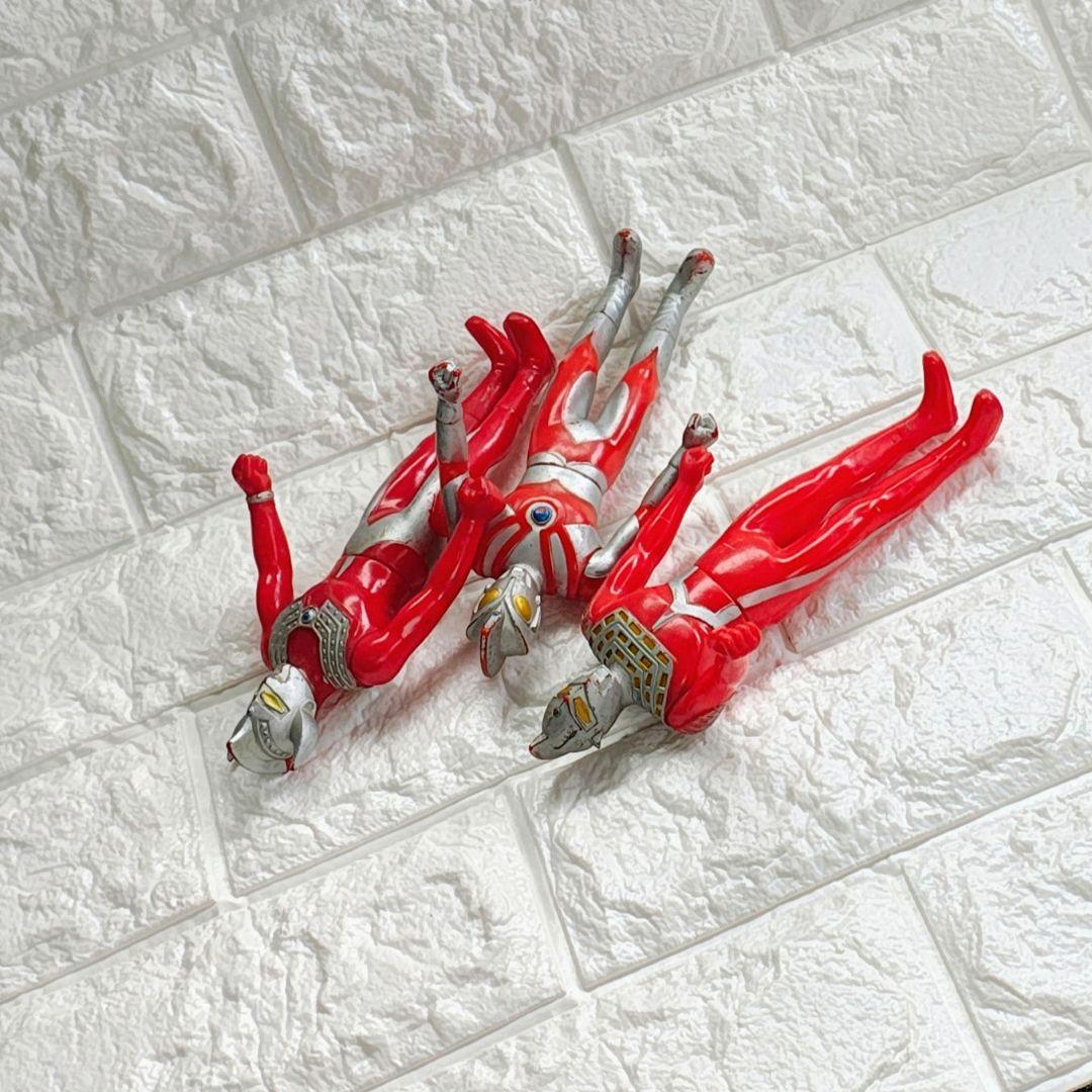 ウルトラマン 昭和ソフビ 3体まとめ 1983・1984年 ビンテージ