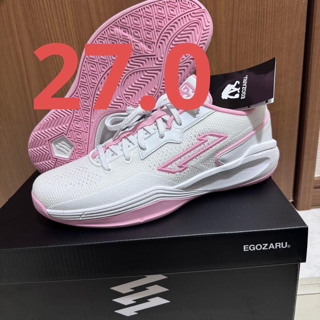 27.0】 EGOZARU RIKU1 WHITE×Prove PINK - メルカリ