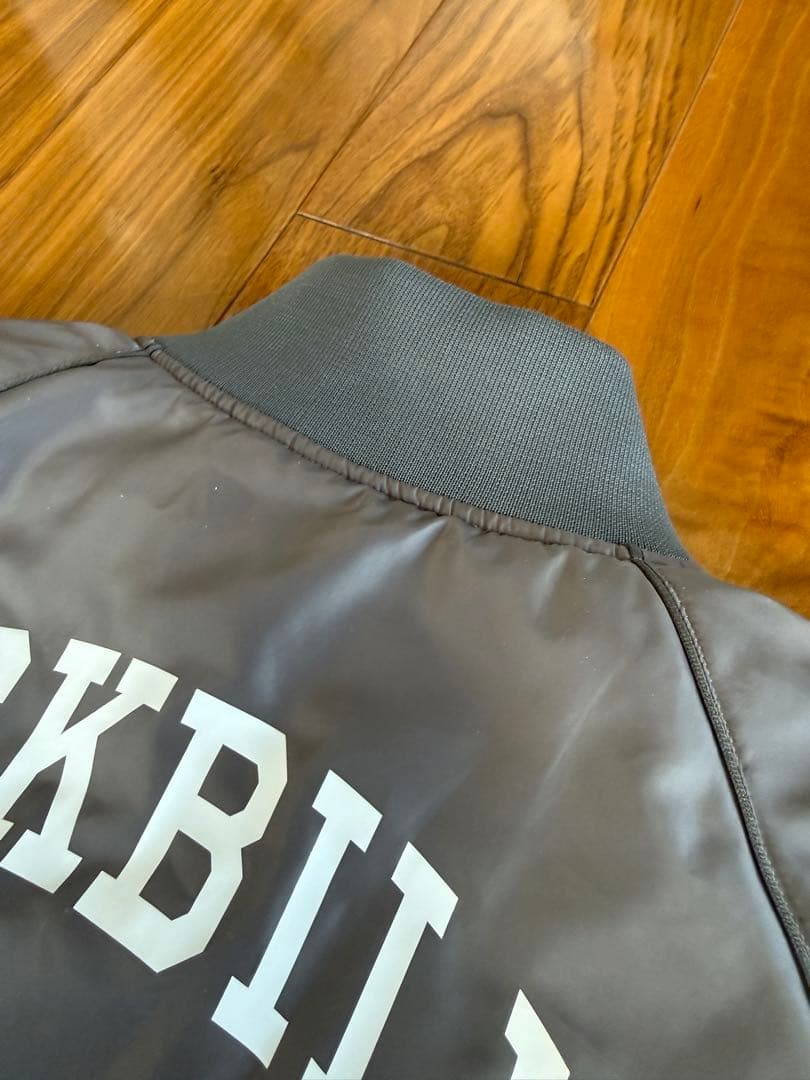 【綺麗め】rough&swell 中綿ジャンバー　M グレー