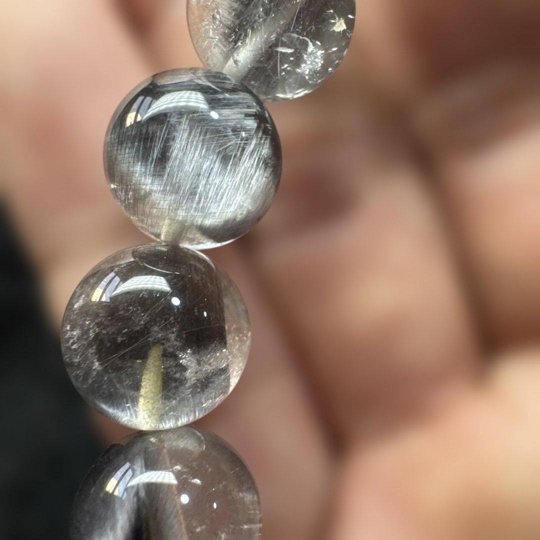 【高品質】プラチナルチルブレスレット　約11.5mm