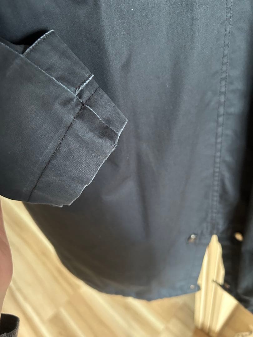 貴重Mサイズ【大柄さんに】ウールリッチ　ラビットファーライナー付きモッズコート