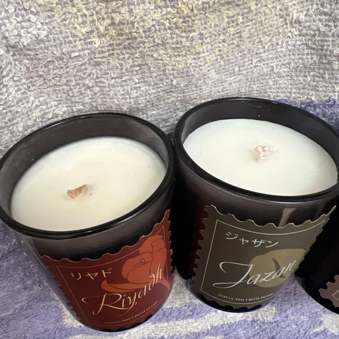 大阪関西万博　サウジアラビア館　キャンドル4個セット