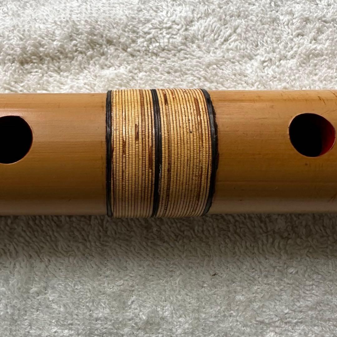 尺八　都山流　露秋　銘⑥　65cm（２尺１寸）