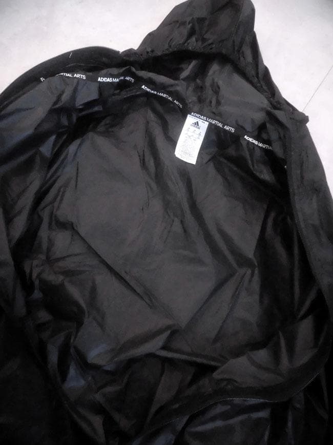 新品 アディダス MARTIAL ARTS サウナスーツ 上下セット 2XL 黒