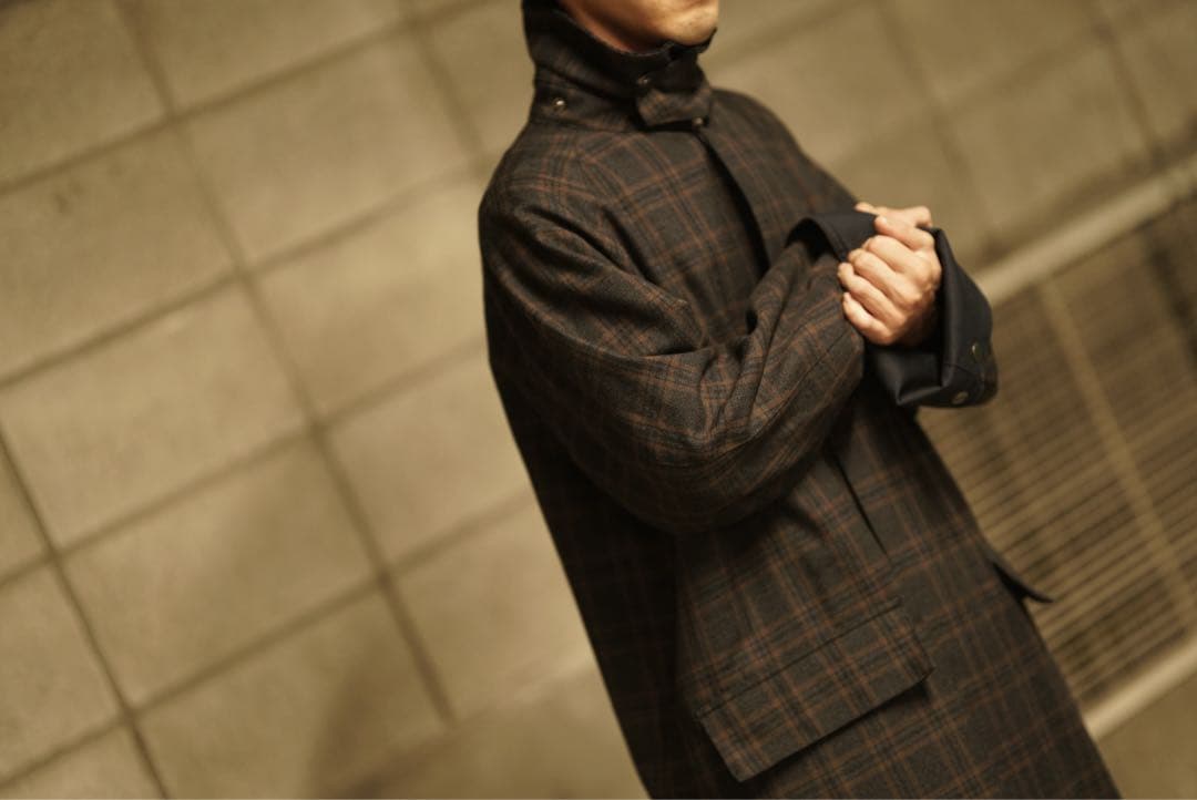 美品 バブアー JOURNAL STANDARD BURGHLEY コート