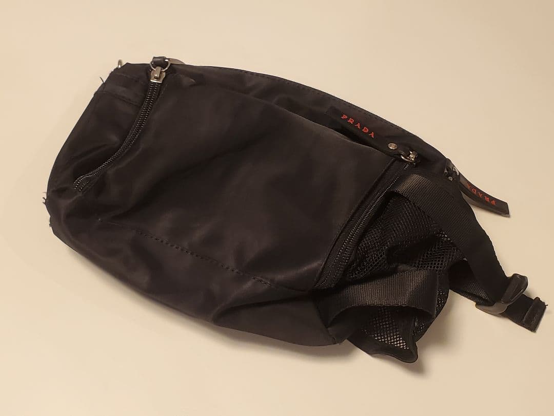 PRADA ブラック ボディバッグ・ウエストポーチプラダショルダーバック