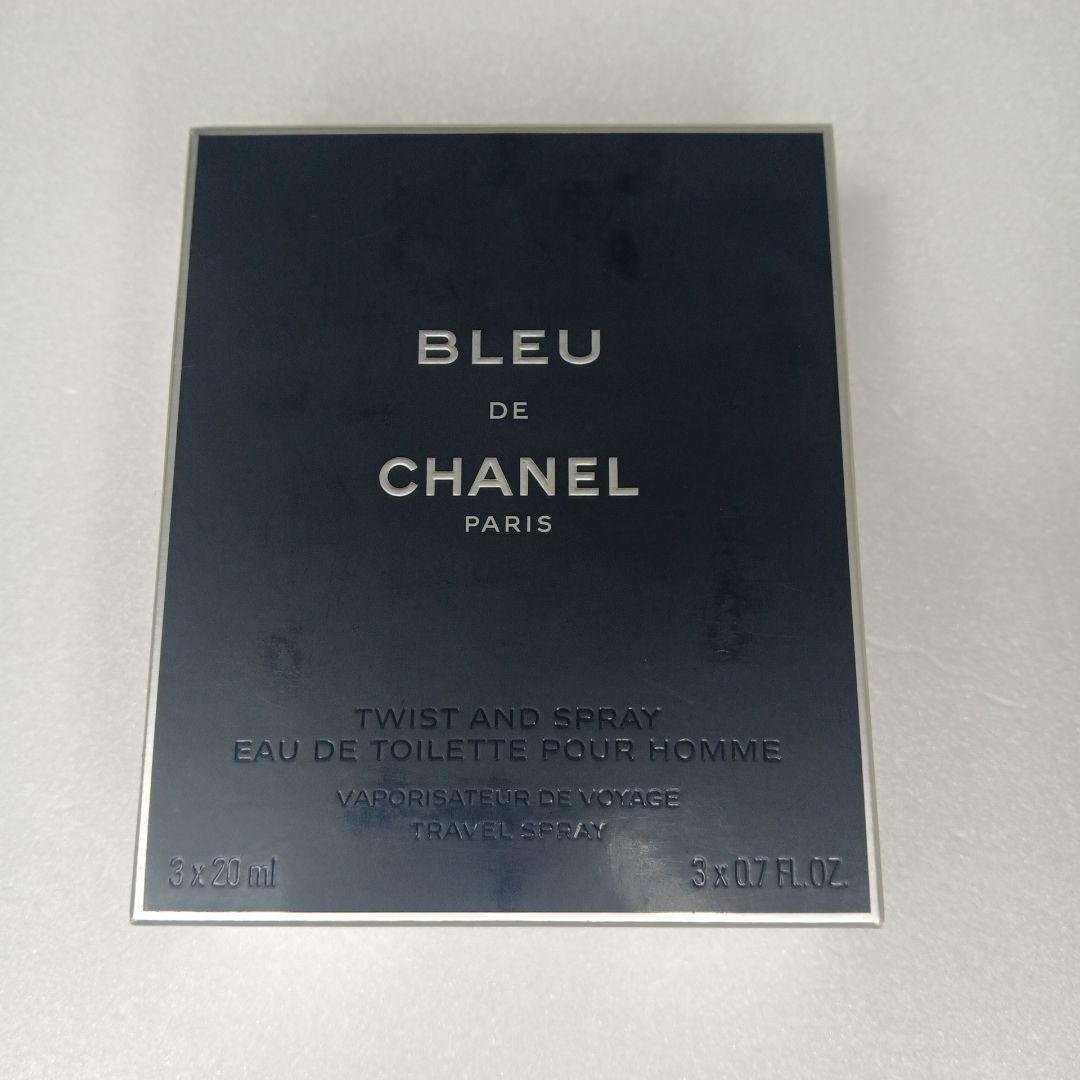 CHANEL ブルー ドゥ シャネル トラベル スプレイ　本体+リフィルスプレ