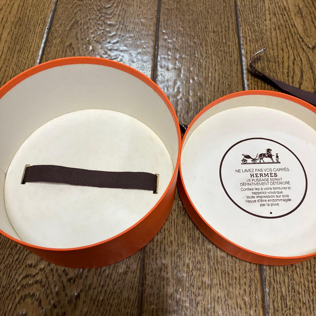 エルメス　プリーツスカーフ　保管品❗️「さくらんぼ」柄