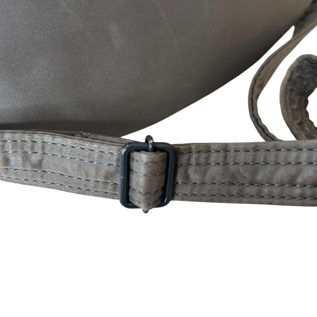 良品 ポーター タンカー シルバーグレー ハーフムーン ショルダー