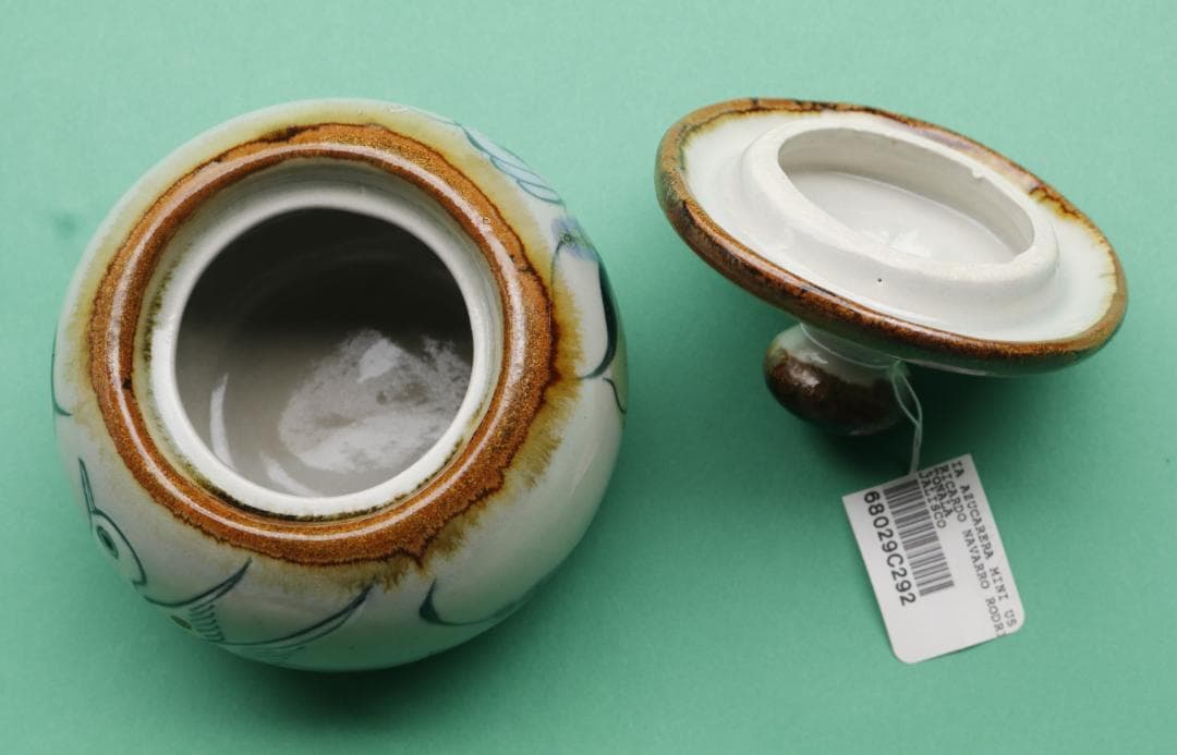 トナラ焼き　メキシコ　陶器　シュガーボット　値下げ