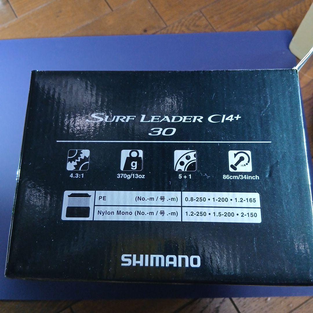 シマノ 18 サーフ リーダーC14+30 細糸 使用 極細 スプール付き