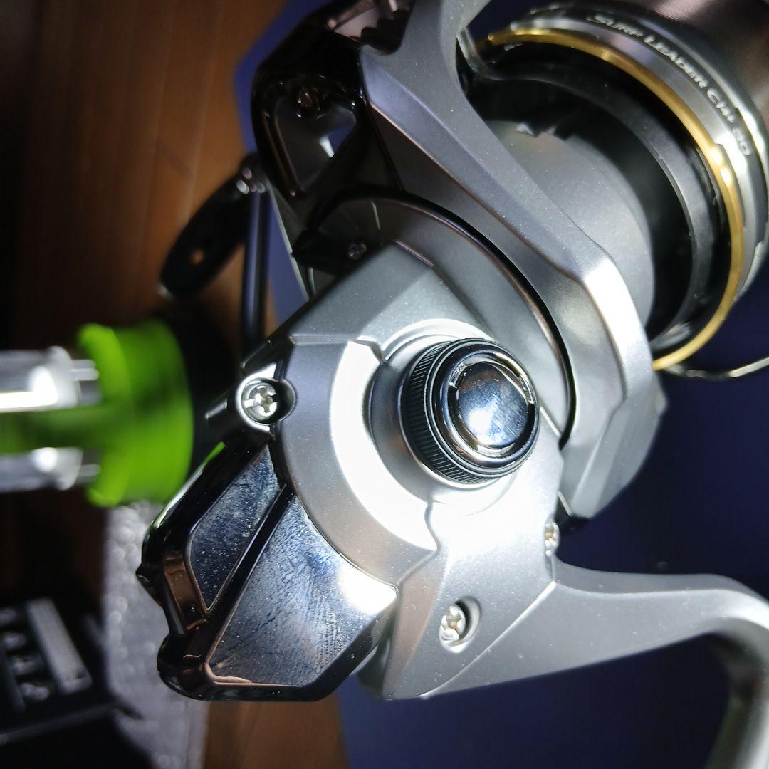 シマノ 18 サーフ リーダーC14+30 細糸 使用 極細 スプール付き