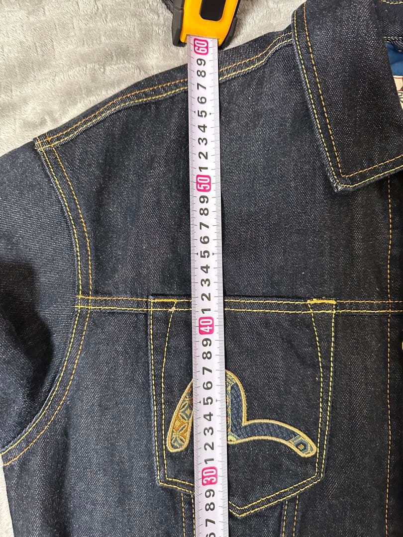 EVISU 刺繍デザイン デニムジャケット