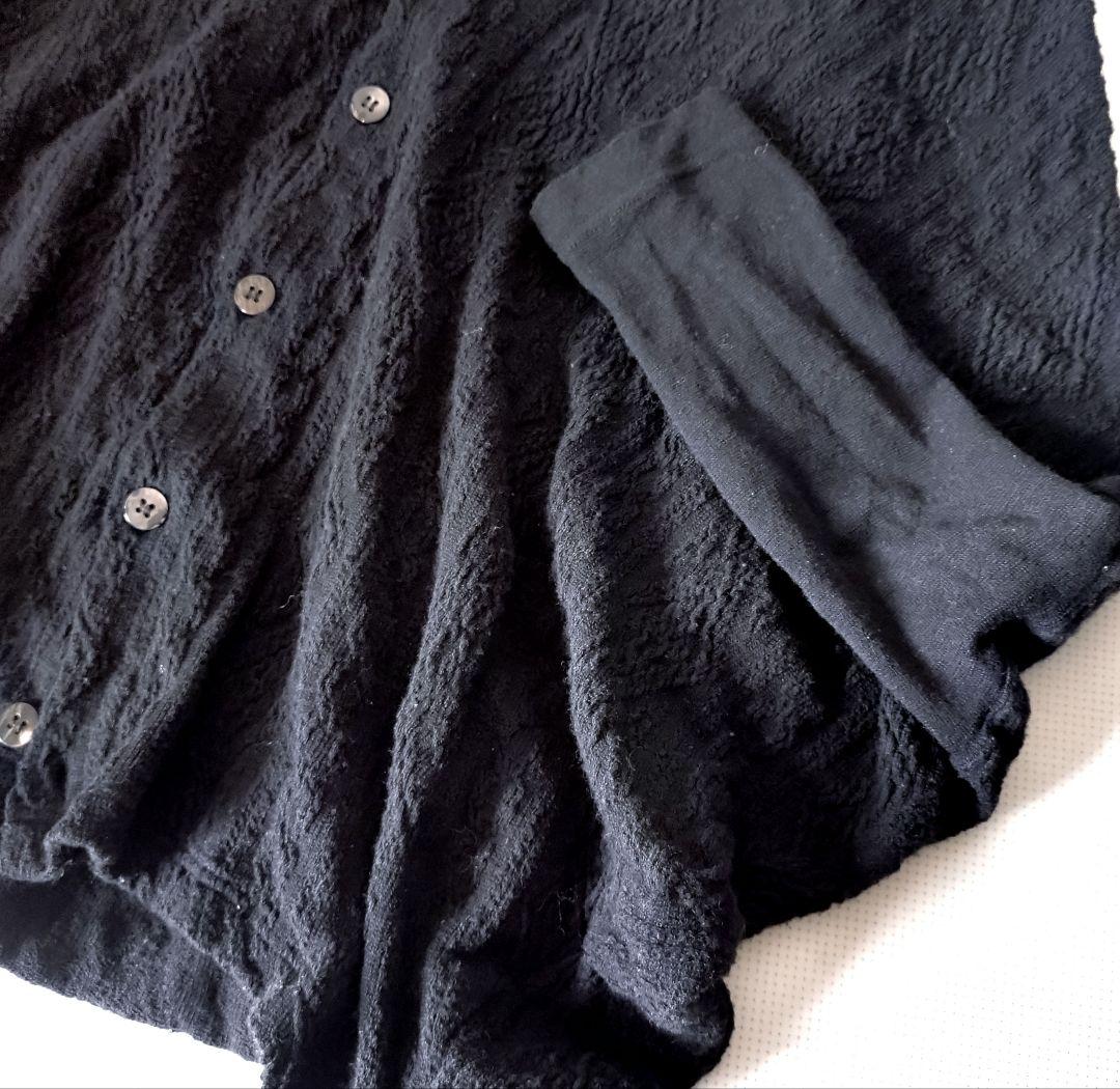 本当に 安いファッション - zucca ズッカ 変形ニット カーディガン 黒 M