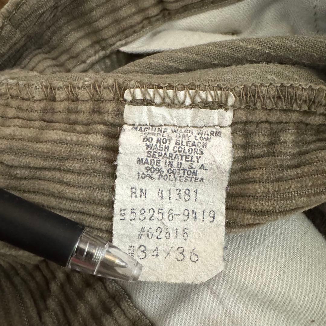 ラルフローレン USA製 コーデュロイパンツ 初期タグ ブラウン 80s 90s