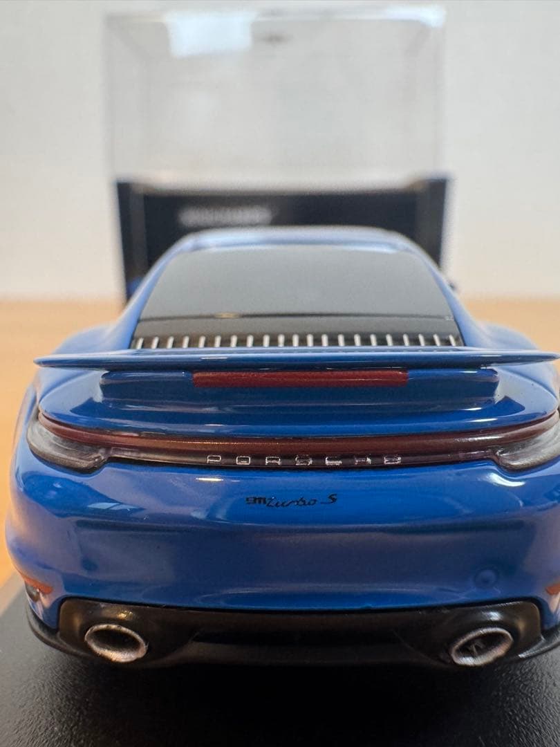 MINICHAMPS】限定504Porsche 911TurboS Blue - メルカリ