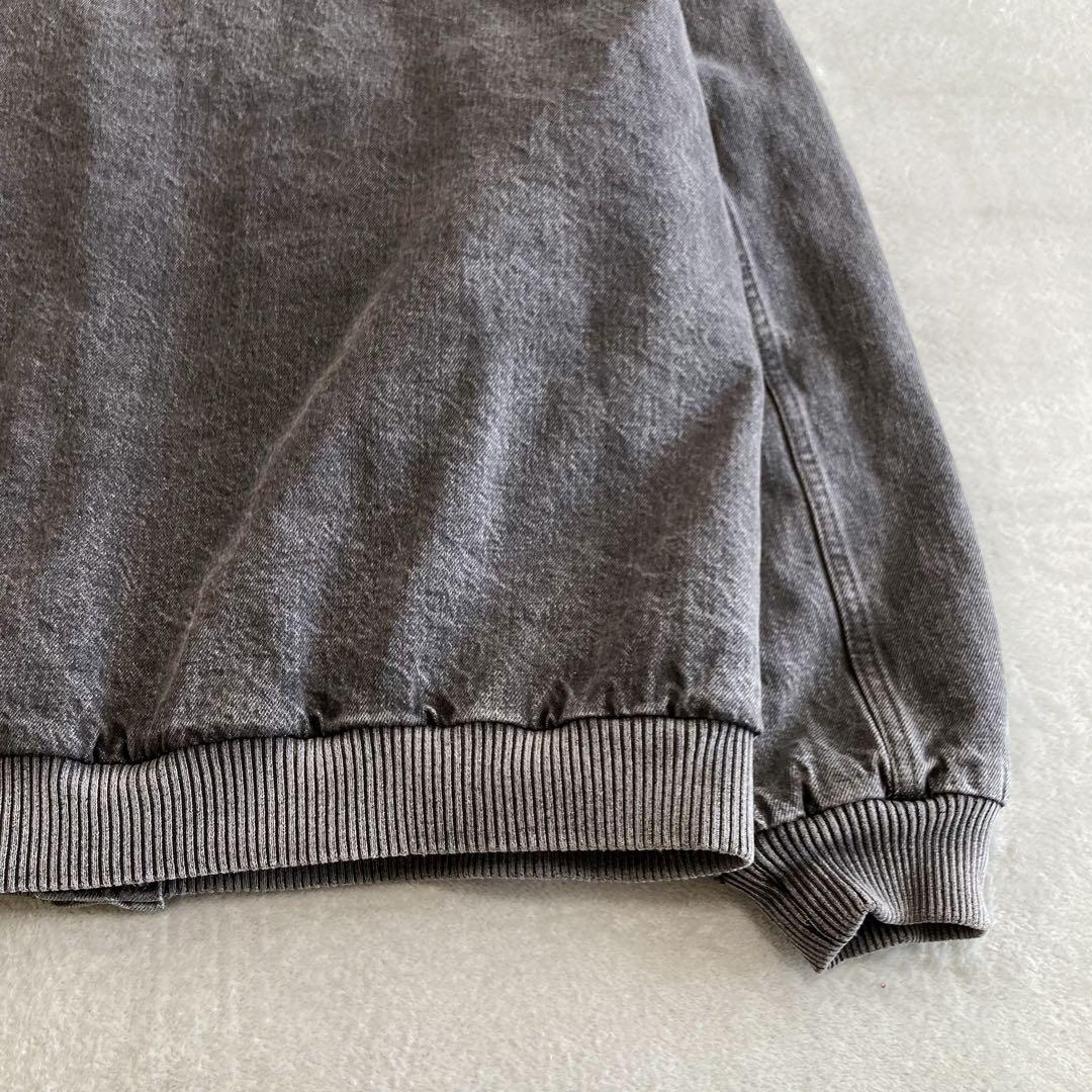 リーバイス デニム ボンバージャケット フェード ブラック L