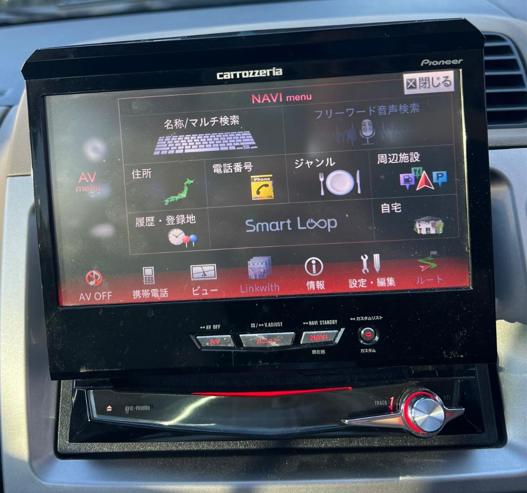 カーナビ Pioneer carrozzeria AVIC-VH0009 2017