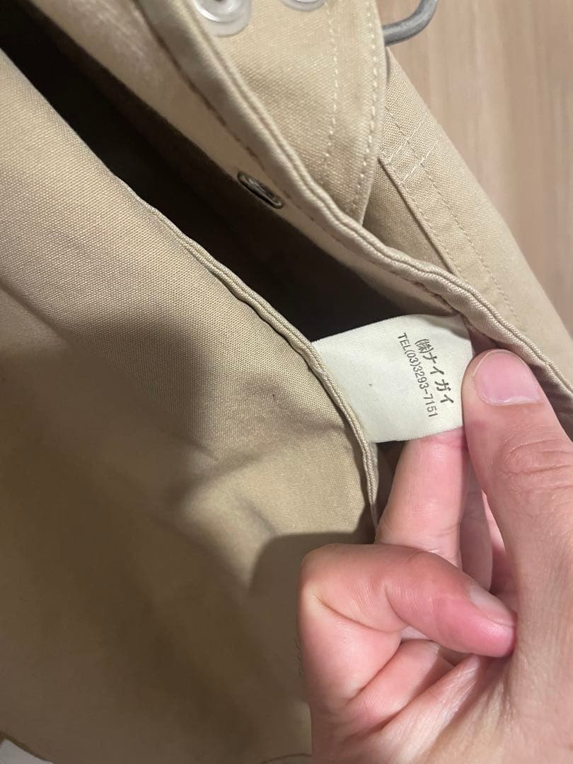 POLO SPORT ベージュ ファイヤーマンジャケット