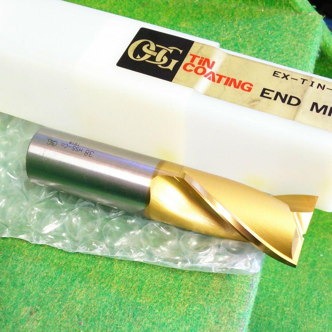 OSG TiNコート スクエアエンドミル
