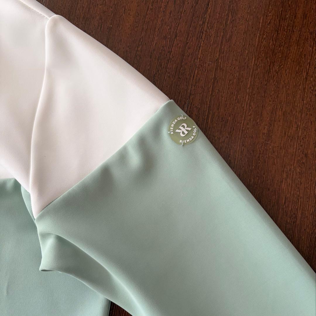 【美品】RIENDA GOLF バイカラー ワンピース S