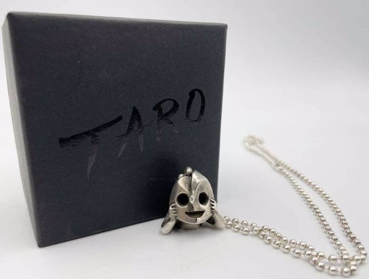 ☆超希少 本物 岡本太郎 若い夢 ネックレス シルバー Taro ペンダント