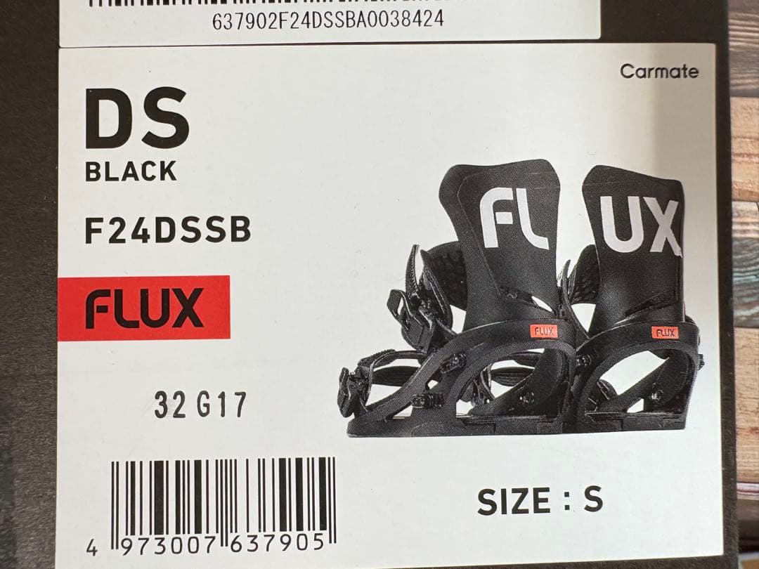 23-24 FLUX DS Sサイズ　ブラック