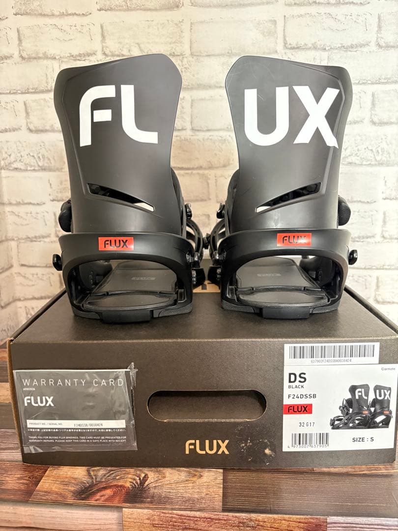 23-24 FLUX DS Sサイズ　ブラック