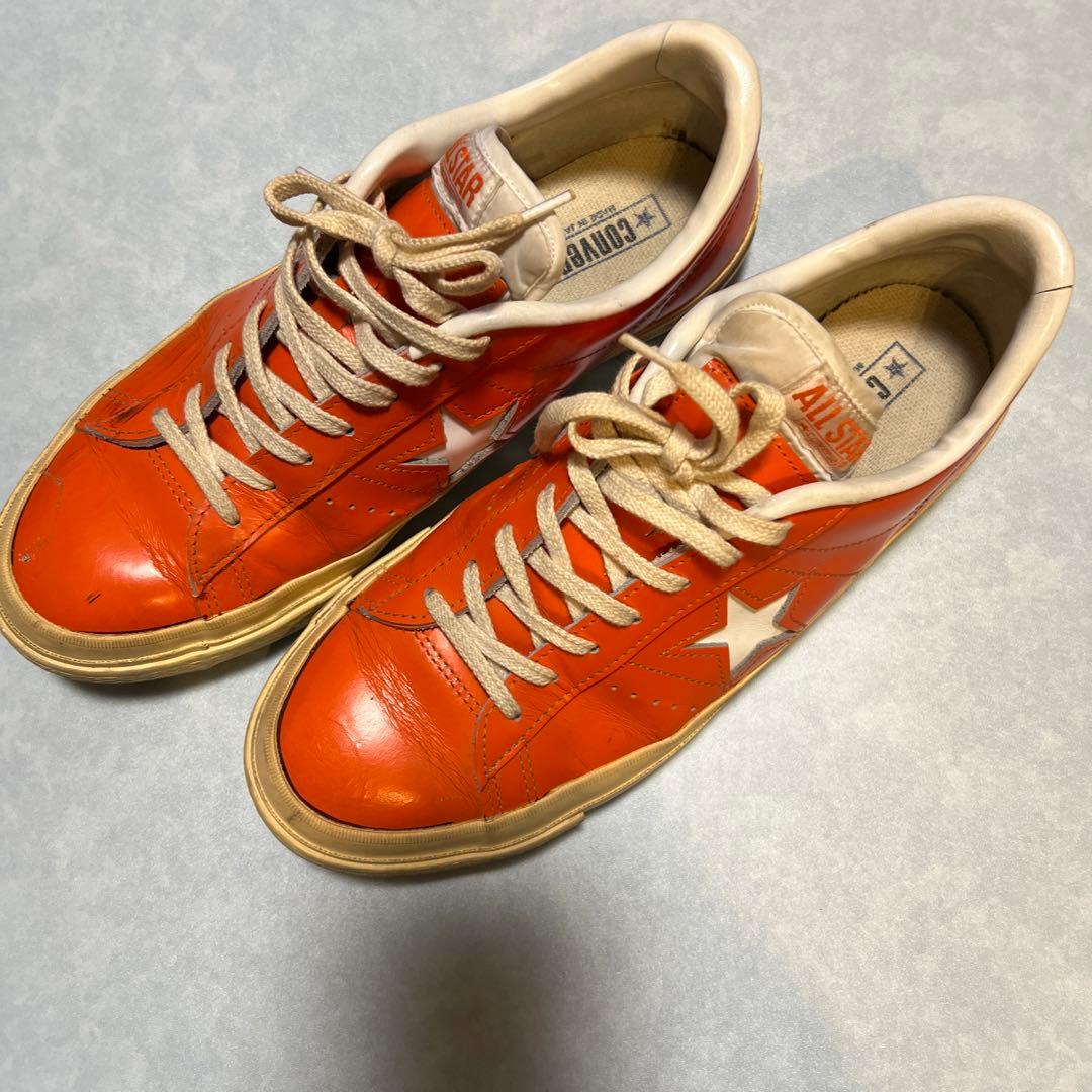 Converse コンバースワンスター木村拓哉オレンジ 9サイズ - メルカリ