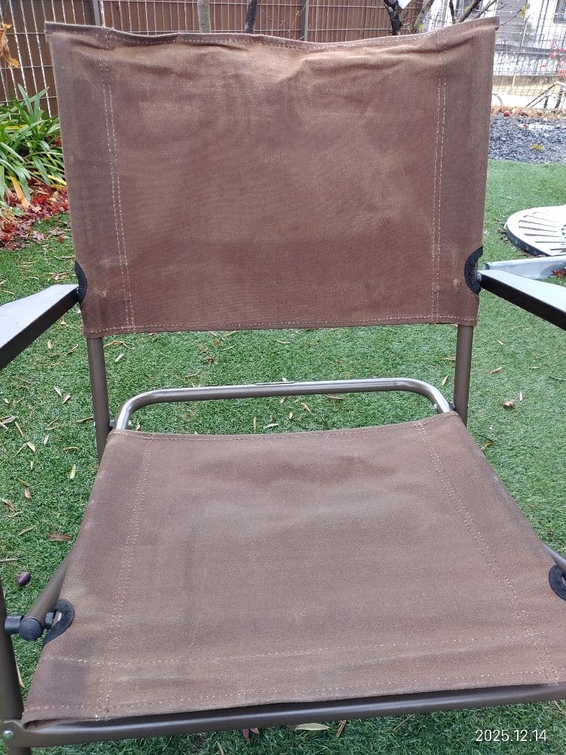 MIKAN WAXED CANVAS ROVER CHAIR 2脚 ブラウン