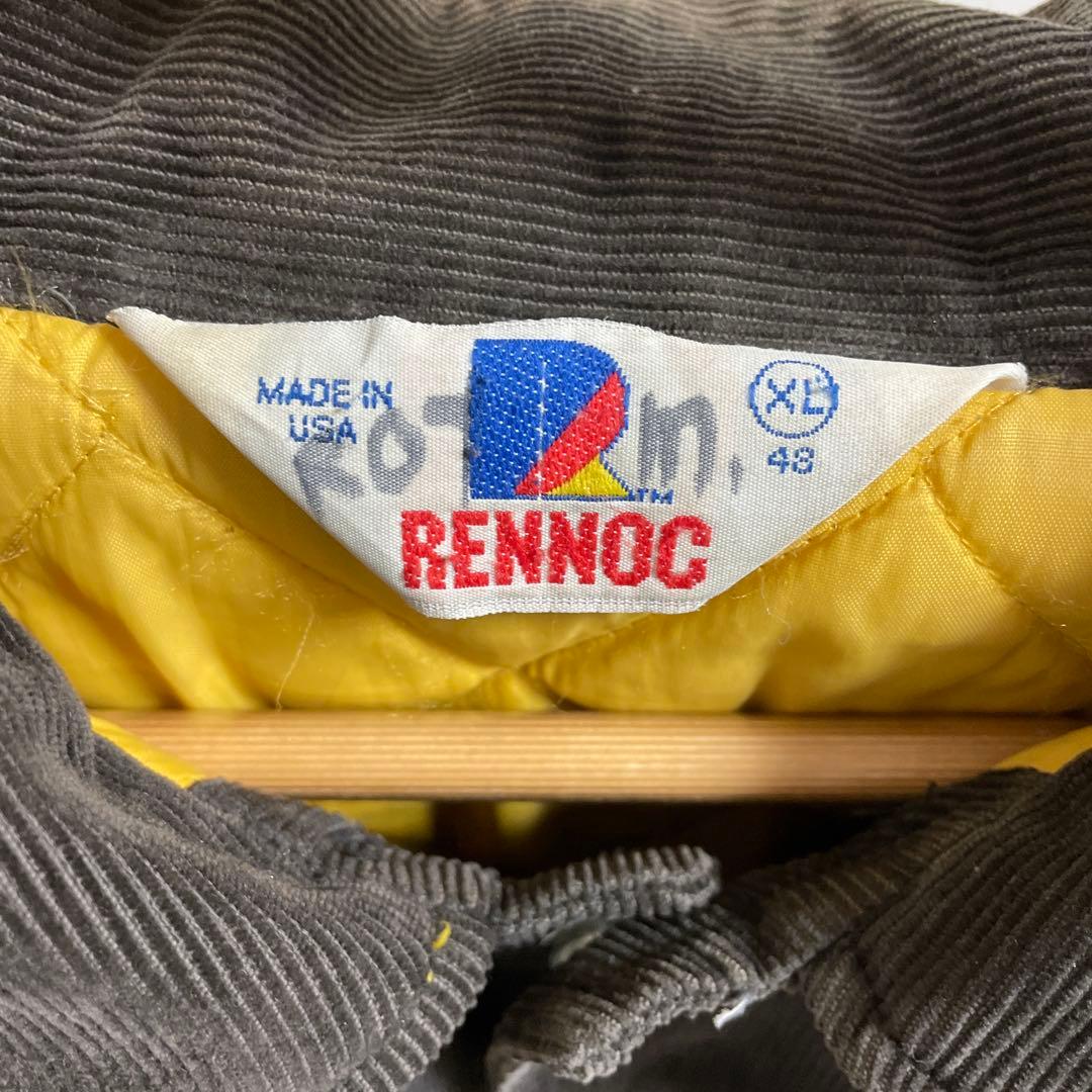 RENNOC コーデュロイジャケット 80s USA製 古着