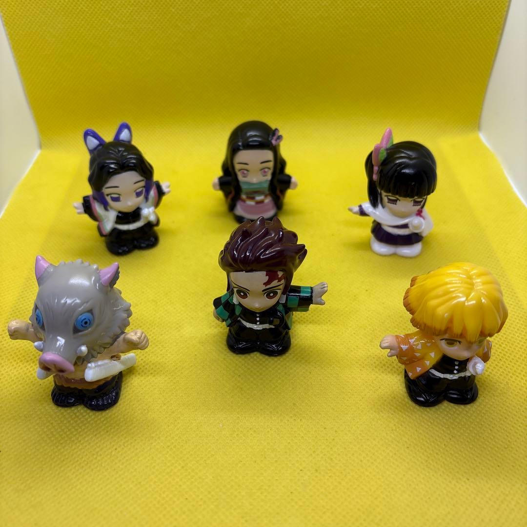 鬼滅の刃 すくい人形 6体セット ソフビ人形 - メルカリ