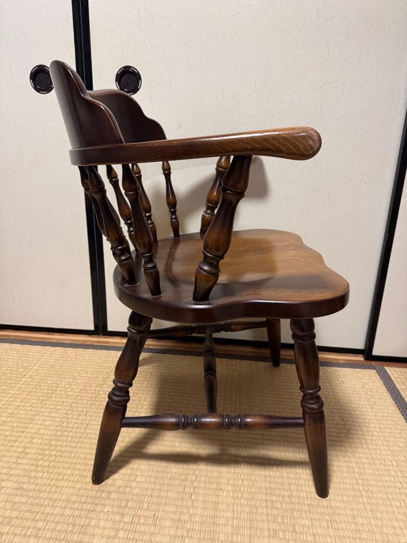 飛騨産業 キツツキマーク キャプテンチェア アームチェア 椅子 B