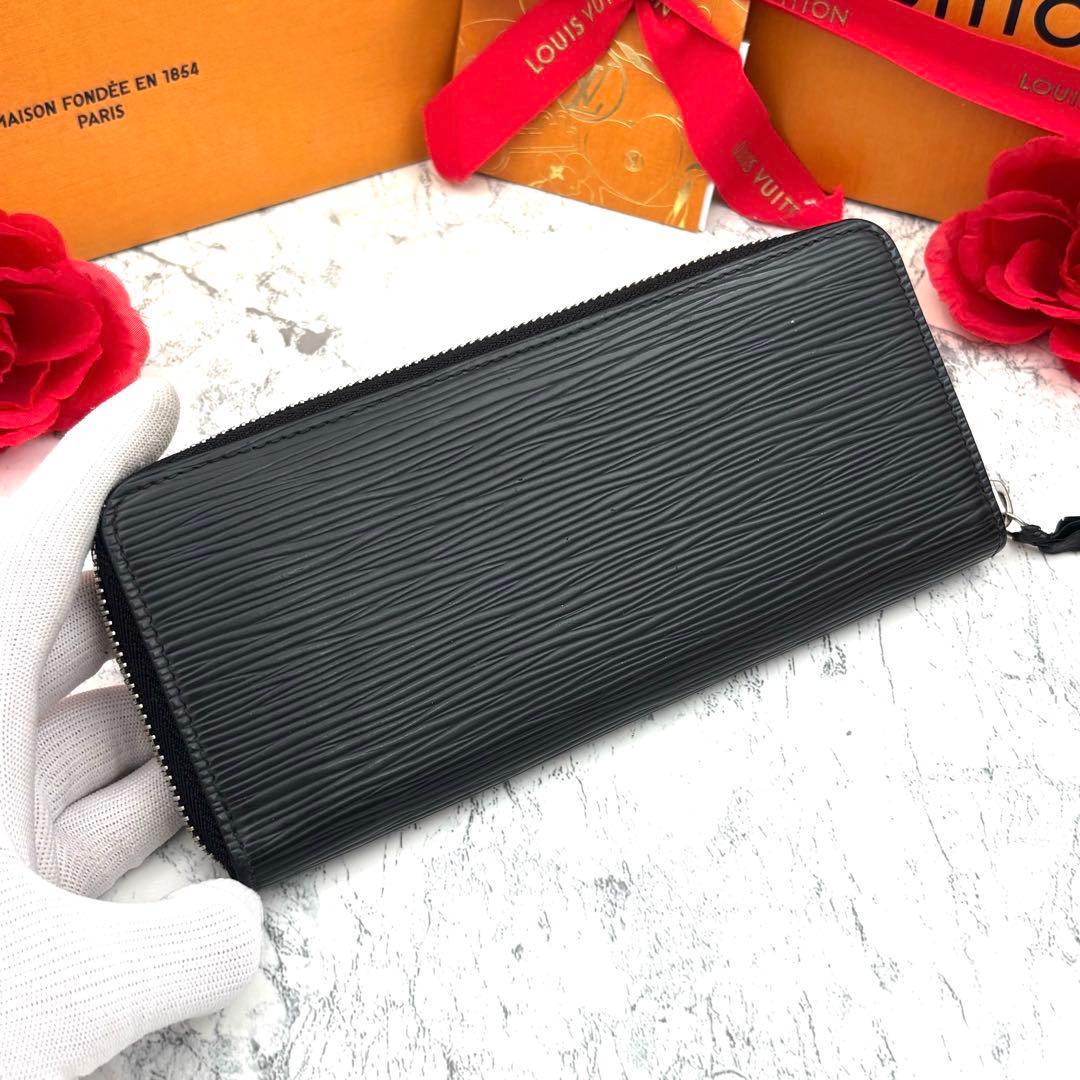 【未使用級】 ルイヴィトン エピ クレマンス 長財布 ラウンドファスナー