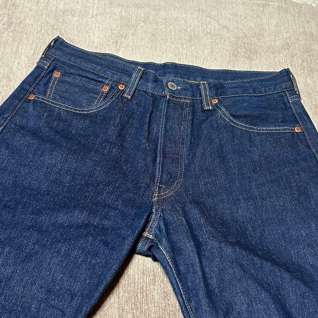 美品　LEVI'S PREMIUM 501-2855 ビッグE 濃紺　リジット