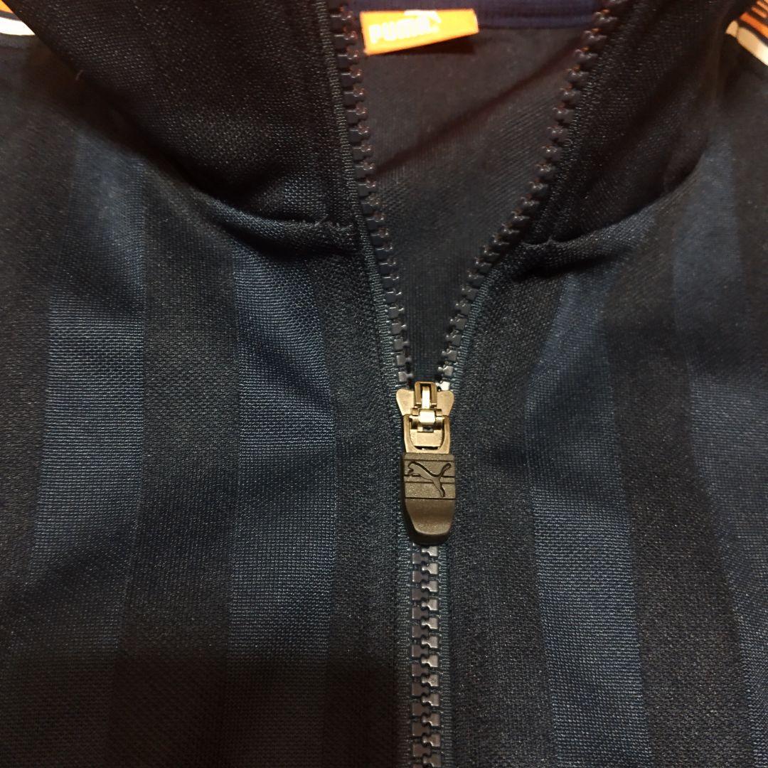 プーマ　ジャージセットアップ　Y2K　ネイビー　オレンジ　極美品 日本製　S〜M