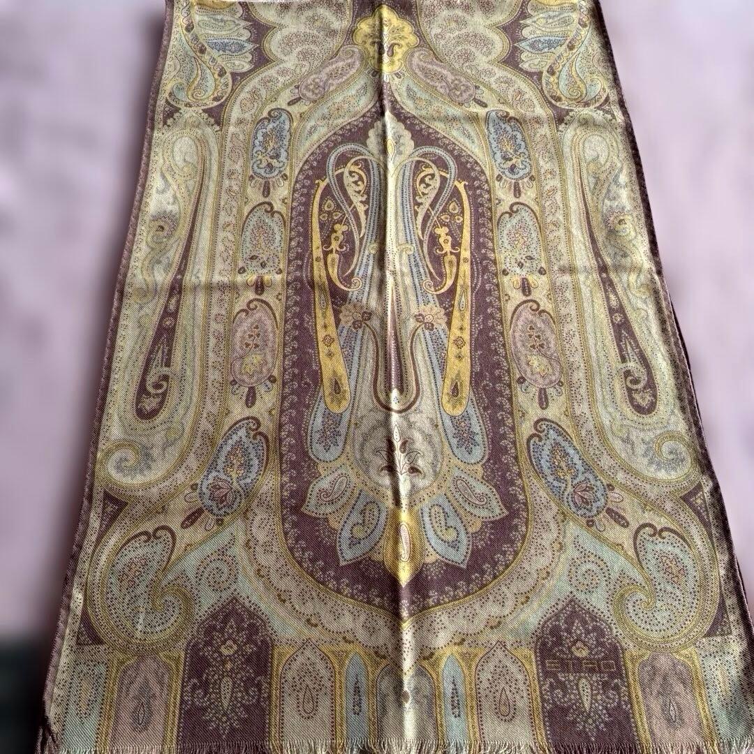 ETRO ペイズリー柄ストール/マフラー　未使用品　新品タグ付き　ユニセックス