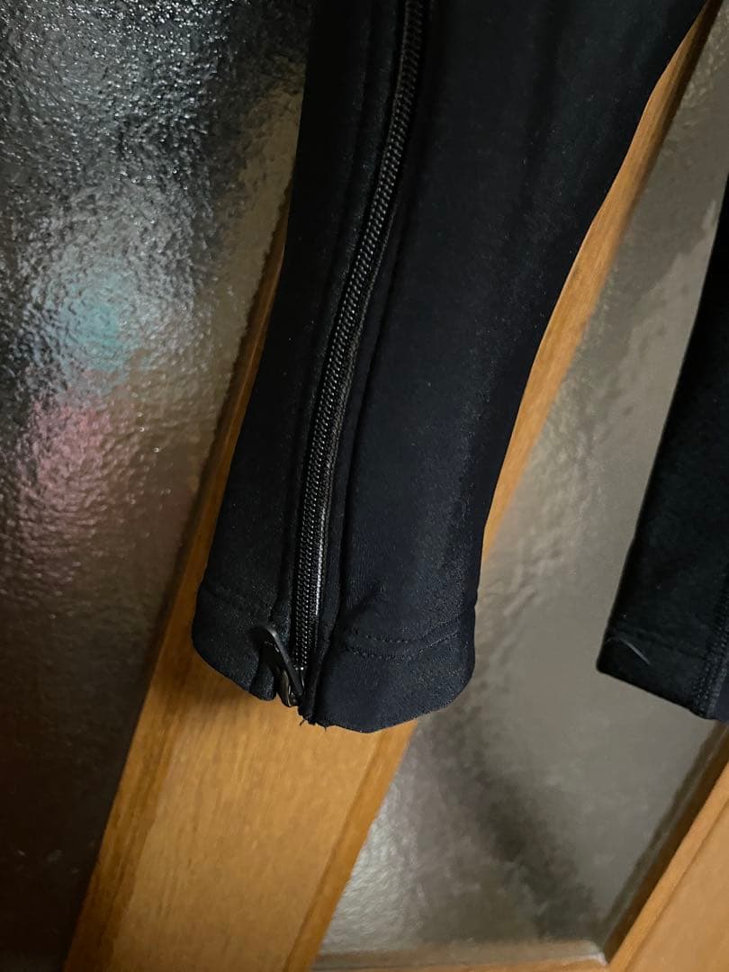 パールイズミ T6000-3DR ウィンドブレーク ビブ タイツ ブラック XL