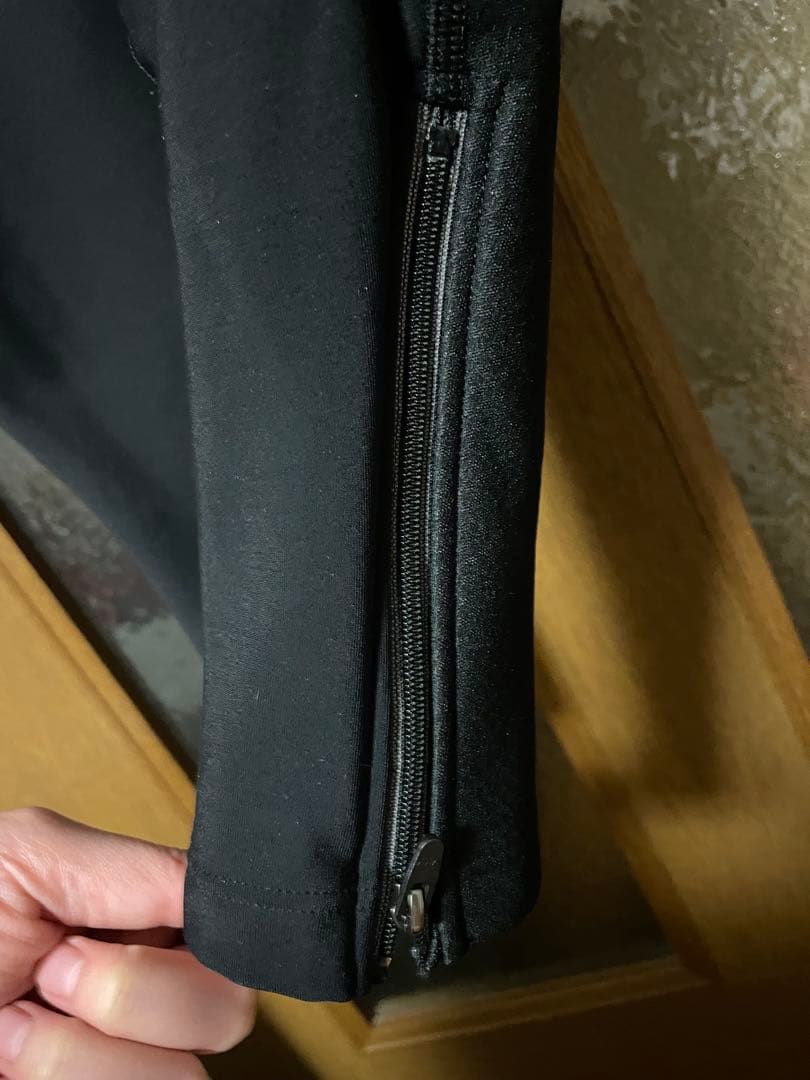 パールイズミ T6000-3DR ウィンドブレーク ビブ タイツ ブラック XL