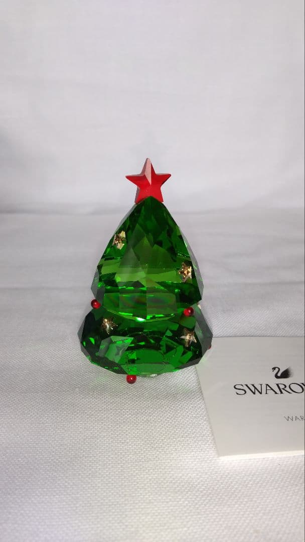 スワロフスキー置物、クリスマスツリー【29800円→28800円】