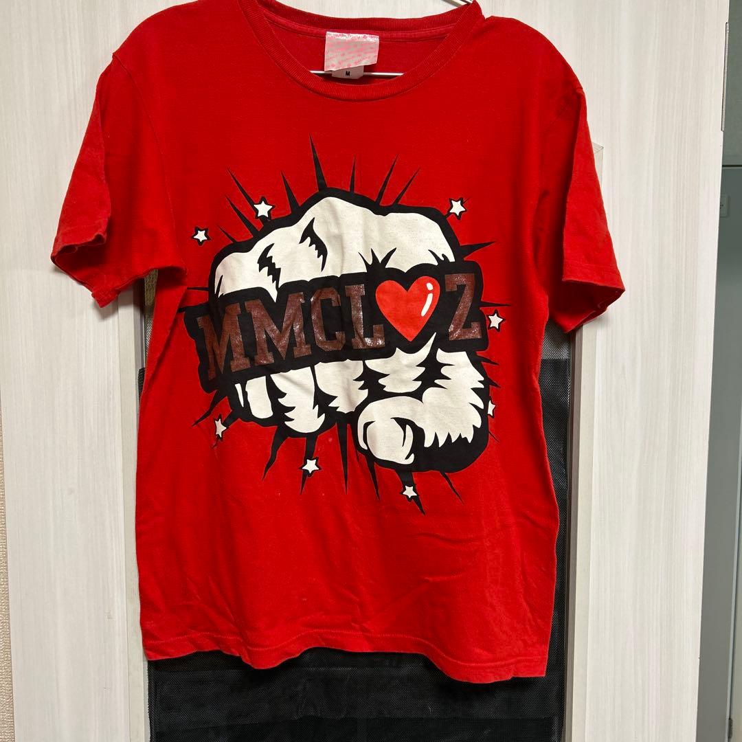 ももクロ 】galaxxxy コラボ こぶしTシャツ 赤 夏菜子 かなこ - メルカリ