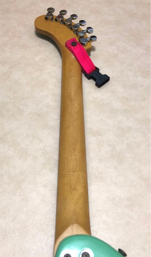 美品】ZO-3 ミントグリーン アンプ内蔵ミニギター ディマジオPU搭載